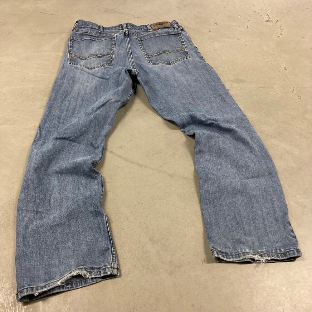 Western baggy wrangler bootcut jeans 34x30 - Picture 2 of 6